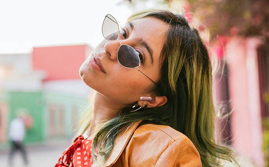 JBL Wave Beam 2 Vezeték nélküli Fülhallgató Rózsaszín